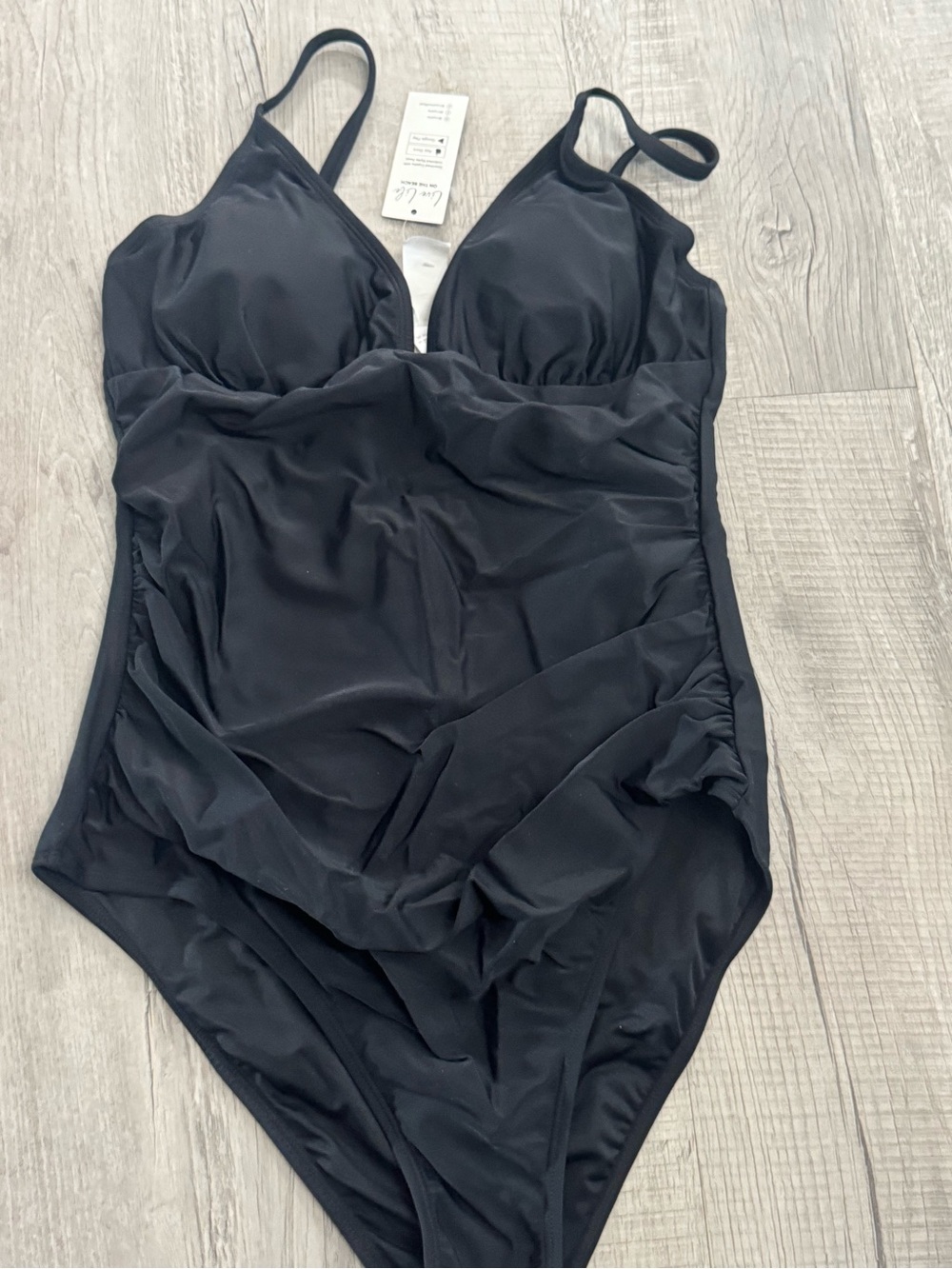 Cupshe Black One-Piece Swimsuit